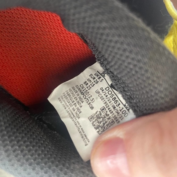 Nike Force 1 LV8 "Smile" Toddler Boys' Shoes size 9C - Picture 6 of 11